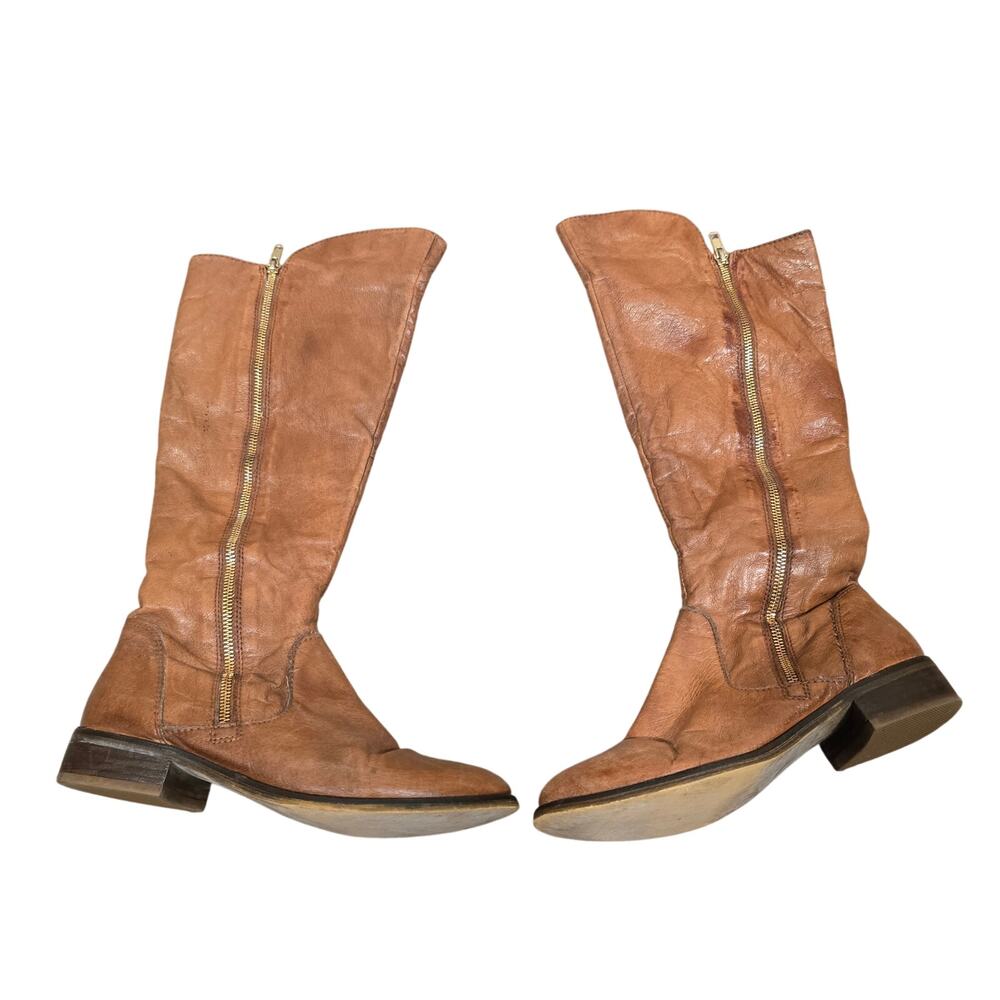 Women's Steve Madded Shawny Brown Knee High Boots | Size 8